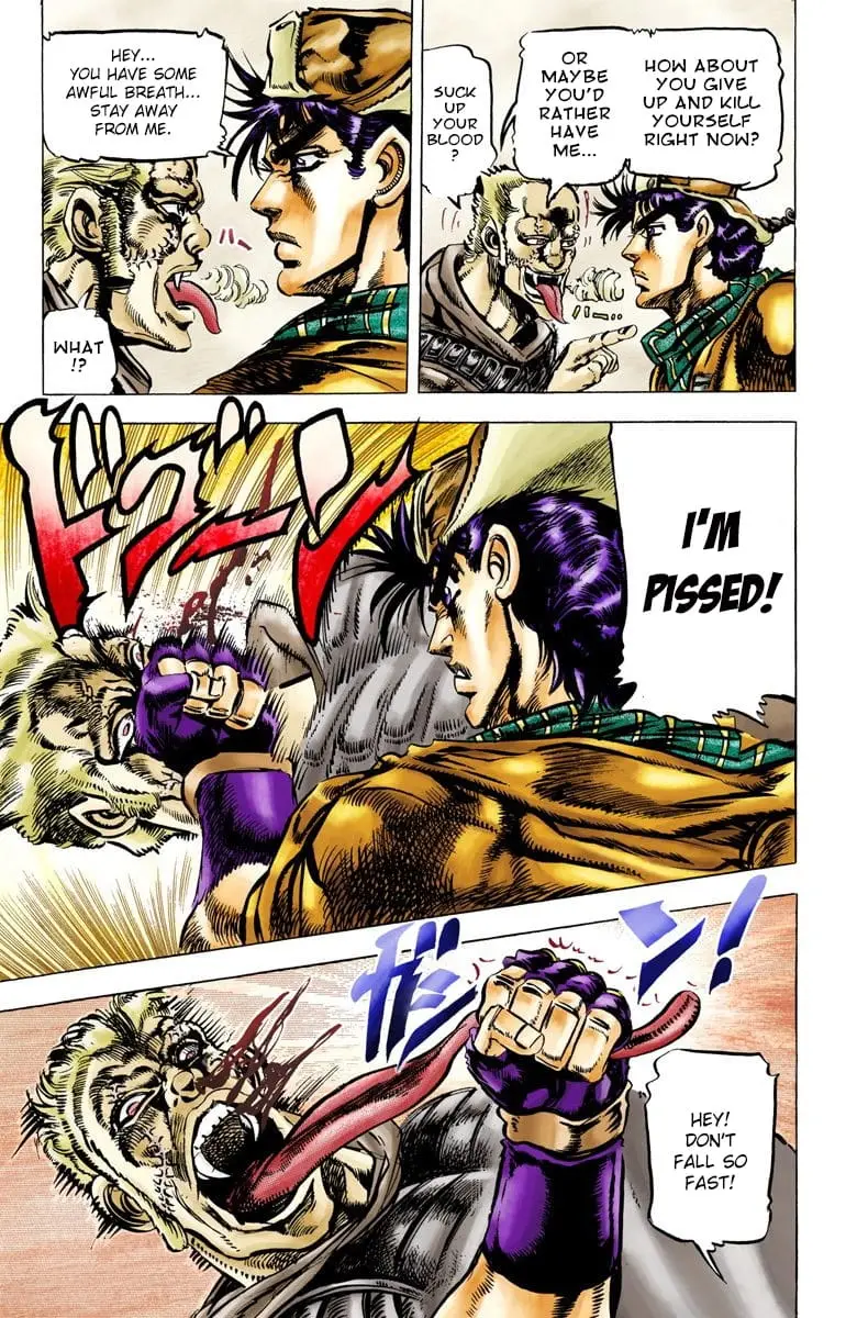 Read JoJos Bizarre Adventure Part 2 Battle Tendency En Manga Online