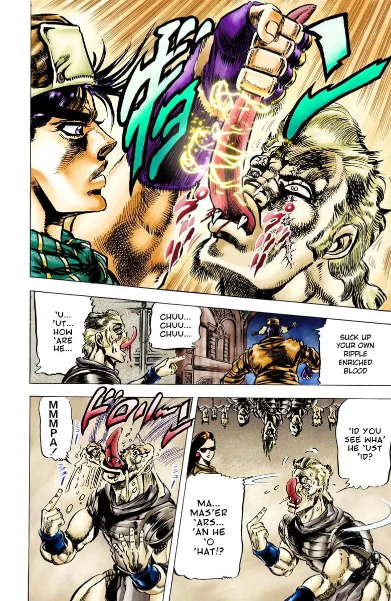 Read JoJos Bizarre Adventure Part 2 Battle Tendency En Manga Online