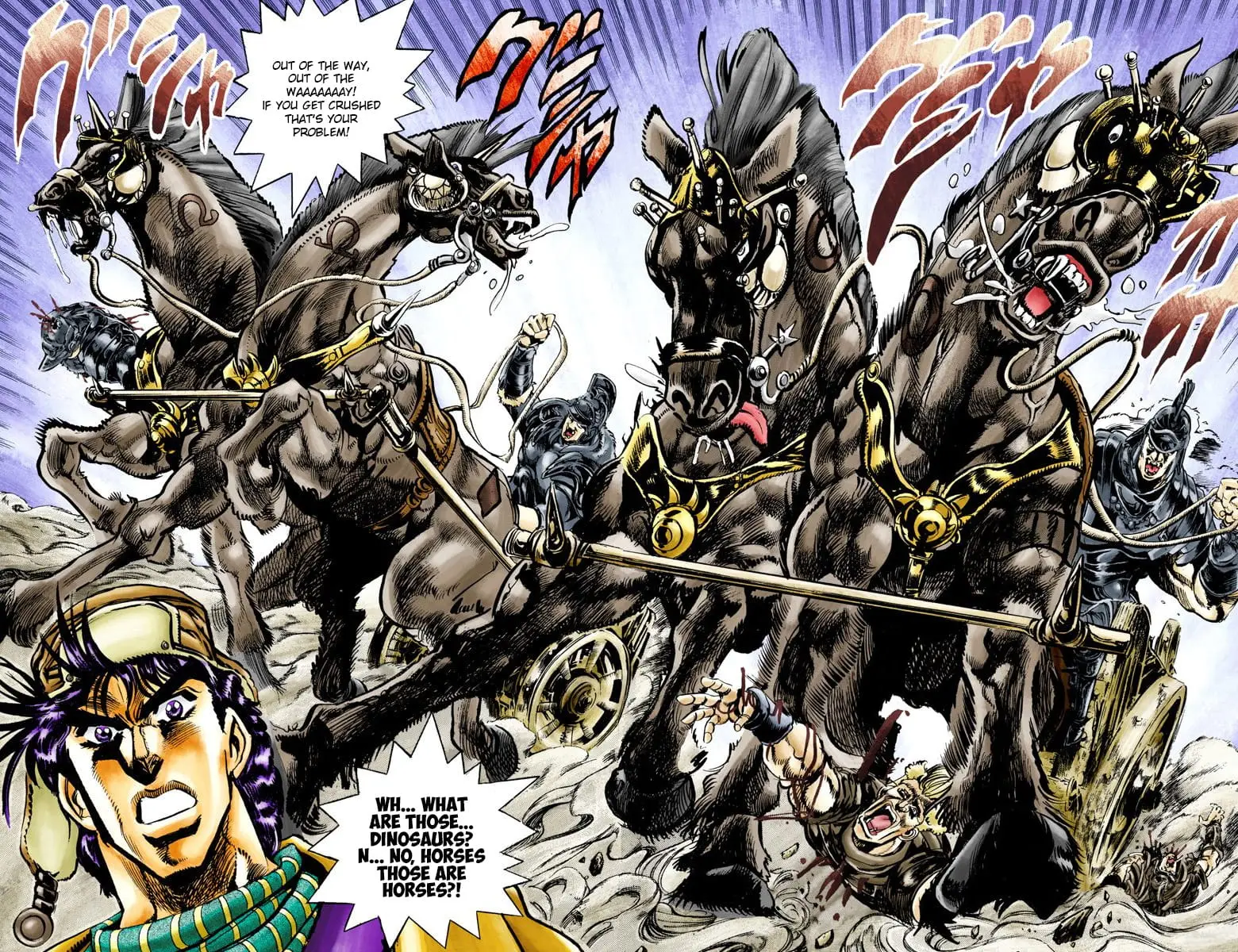 Read JoJos Bizarre Adventure Part 2 Battle Tendency En Manga Online