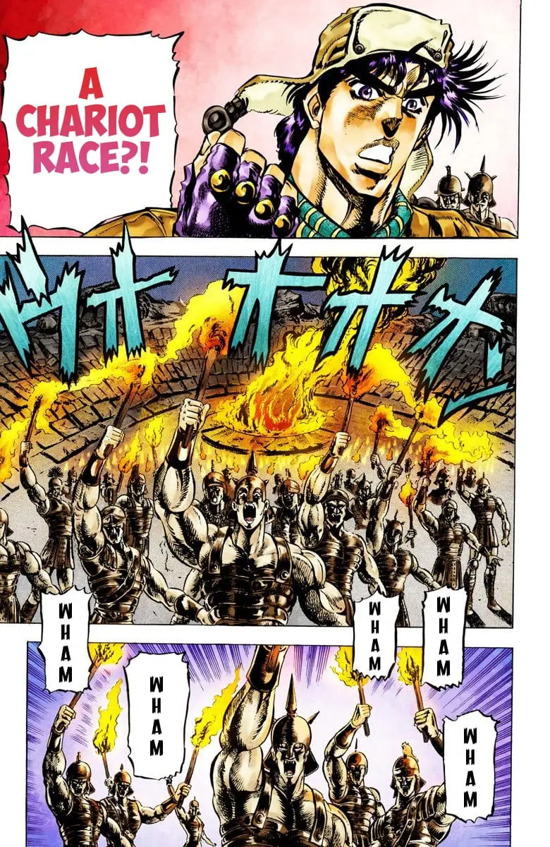 Read JoJos Bizarre Adventure Part 2 Battle Tendency En Manga Online