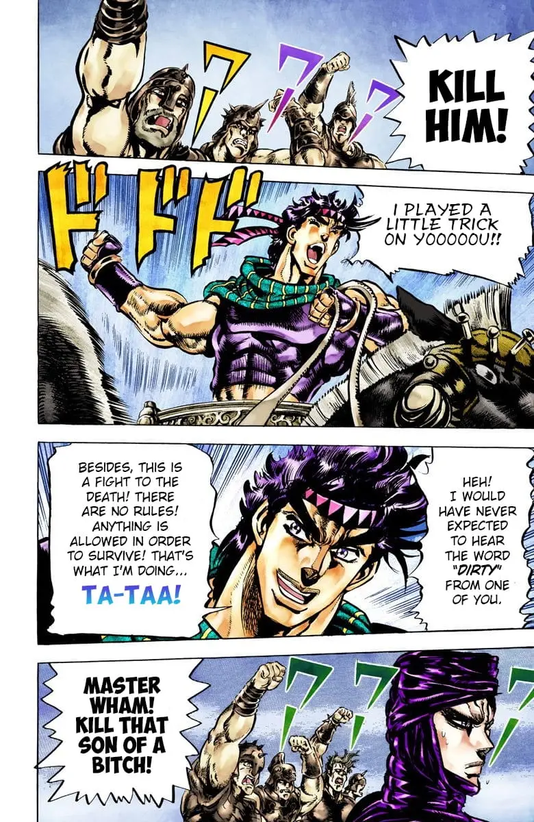 Read JoJos Bizarre Adventure Part 2 Battle Tendency En Manga Online