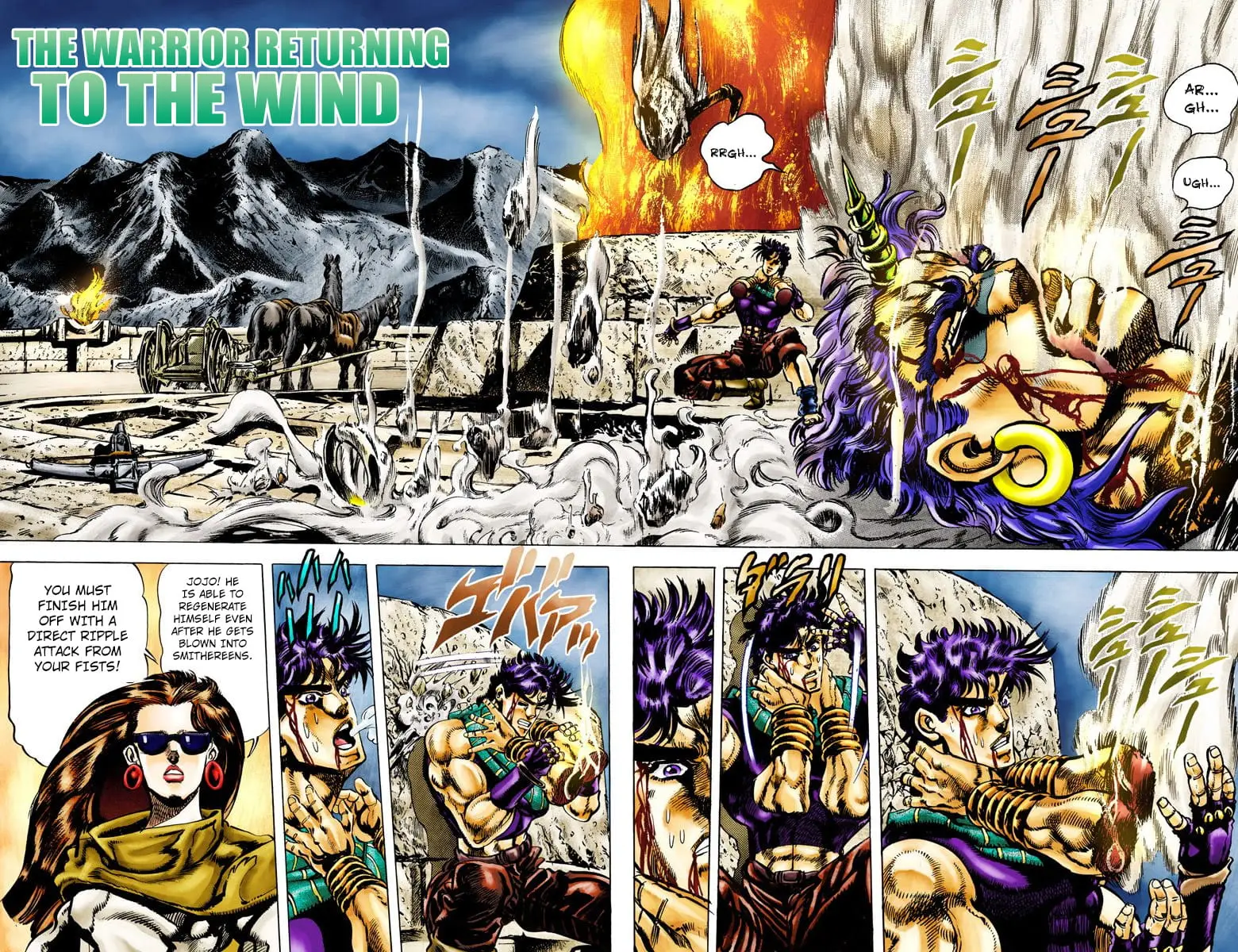 Read JoJos Bizarre Adventure Part 2 Battle Tendency En Manga Online