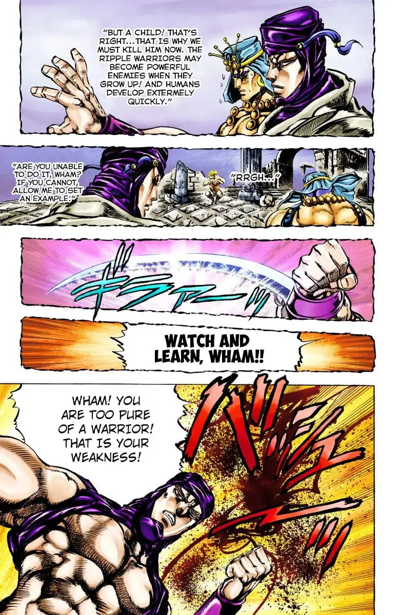Read JoJos Bizarre Adventure Part 2 Battle Tendency En Manga Online