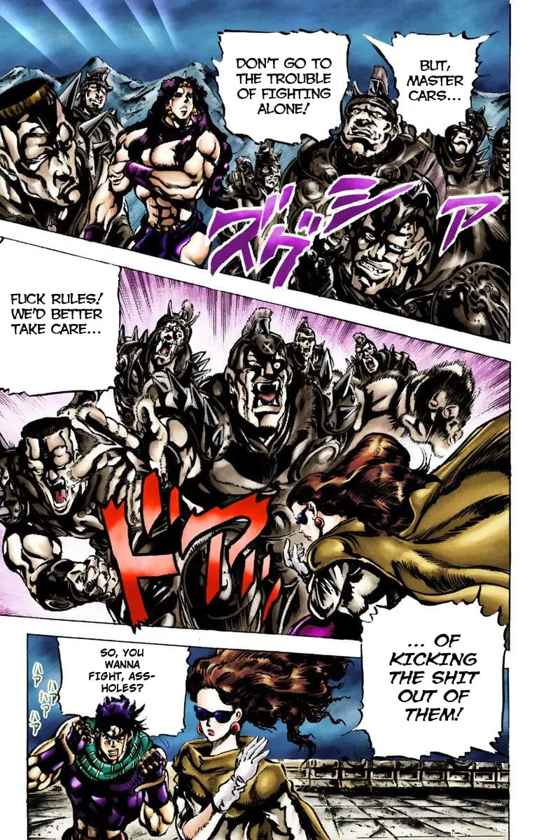 Read JoJos Bizarre Adventure Part 2 Battle Tendency En Manga Online