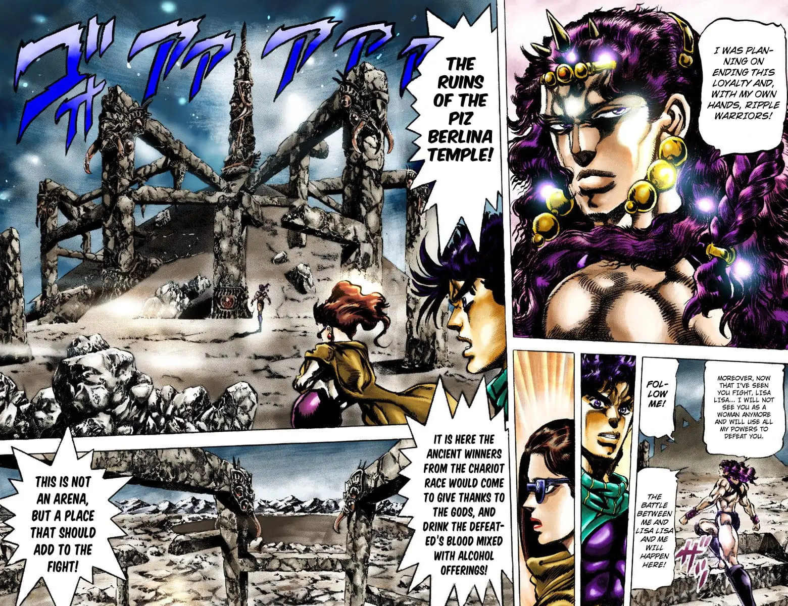 Read JoJos Bizarre Adventure Part 2 Battle Tendency En Manga Online