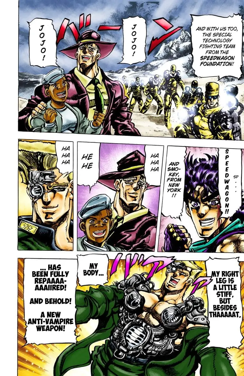 Read JoJos Bizarre Adventure Part 2 Battle Tendency En Manga Online