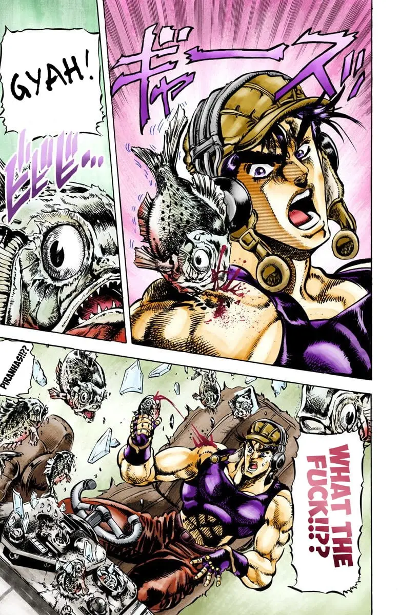 Read JoJos Bizarre Adventure Part 2 Battle Tendency En Manga Online