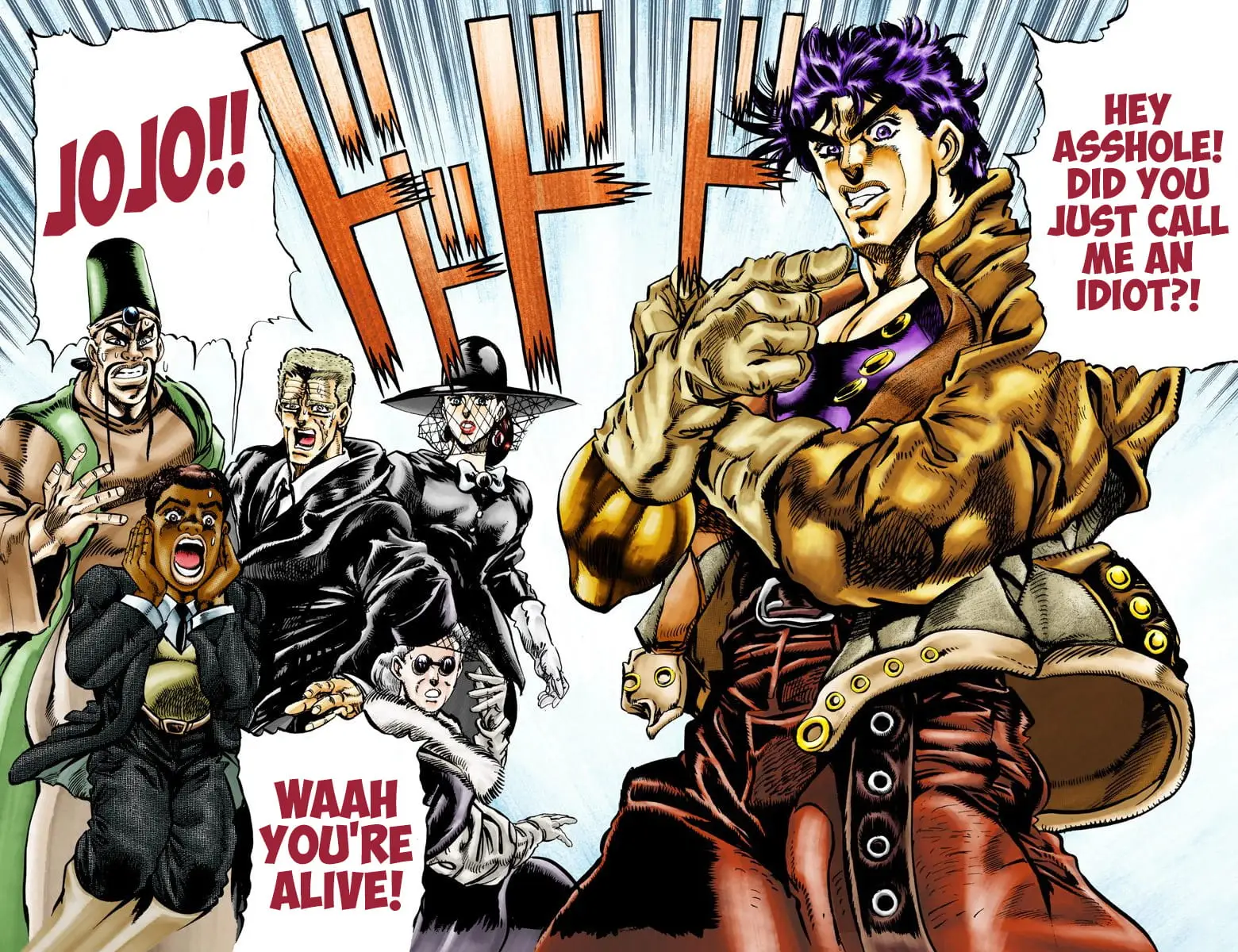 Read JoJos Bizarre Adventure Part 2 Battle Tendency En Manga Online