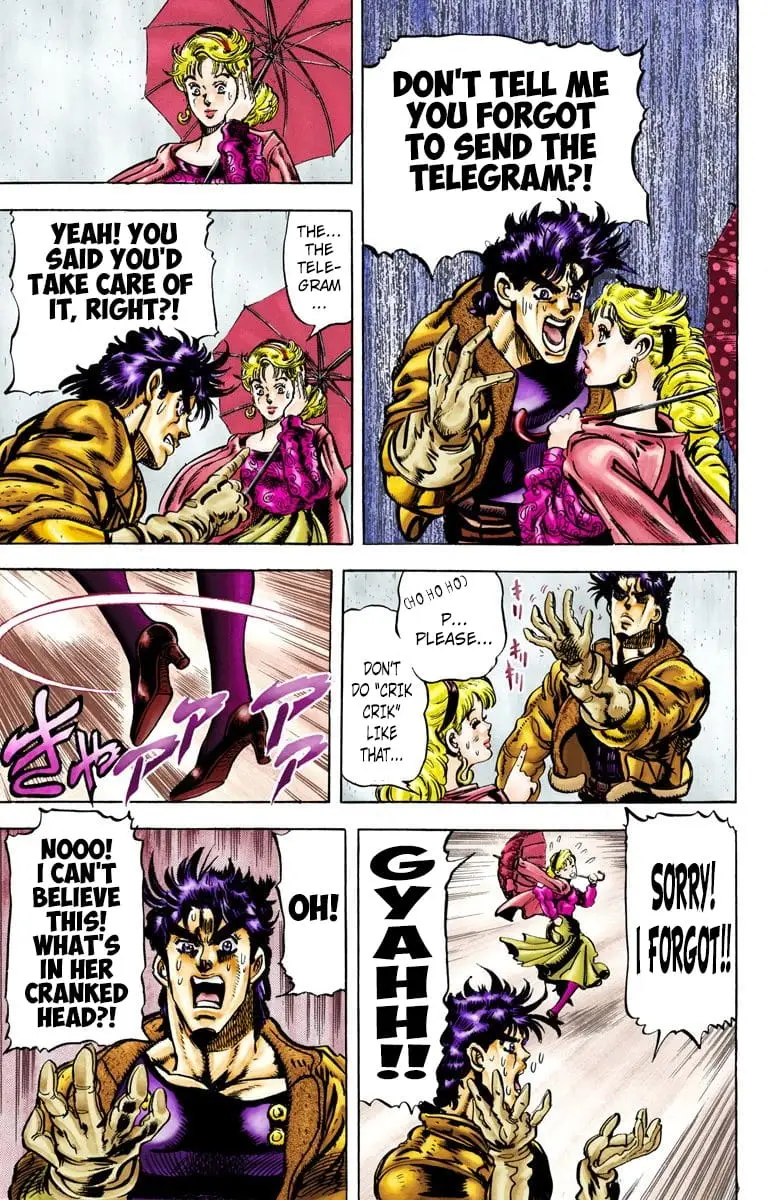 Read JoJos Bizarre Adventure Part 2 Battle Tendency En Manga Online