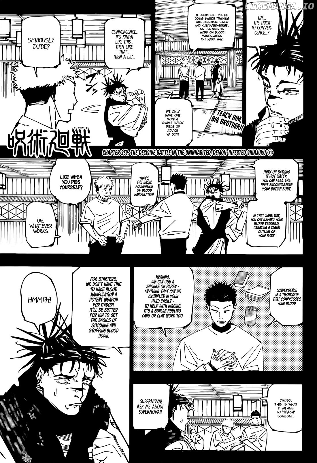 Read Jujutsu Kaisen En Manga Online
