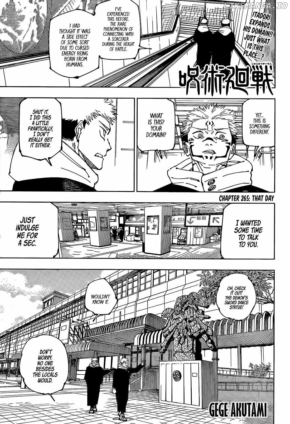 Read Jujutsu Kaisen En Manga Online