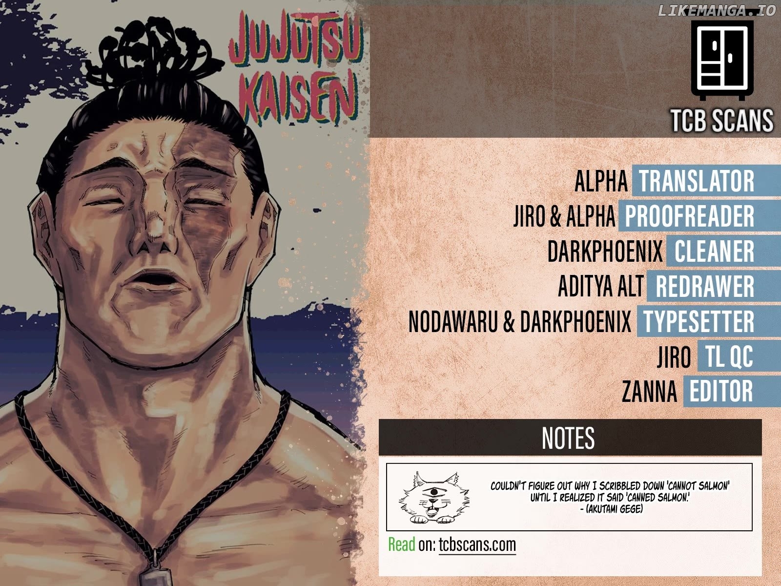 Read Jujutsu Kaisen En Manga Online