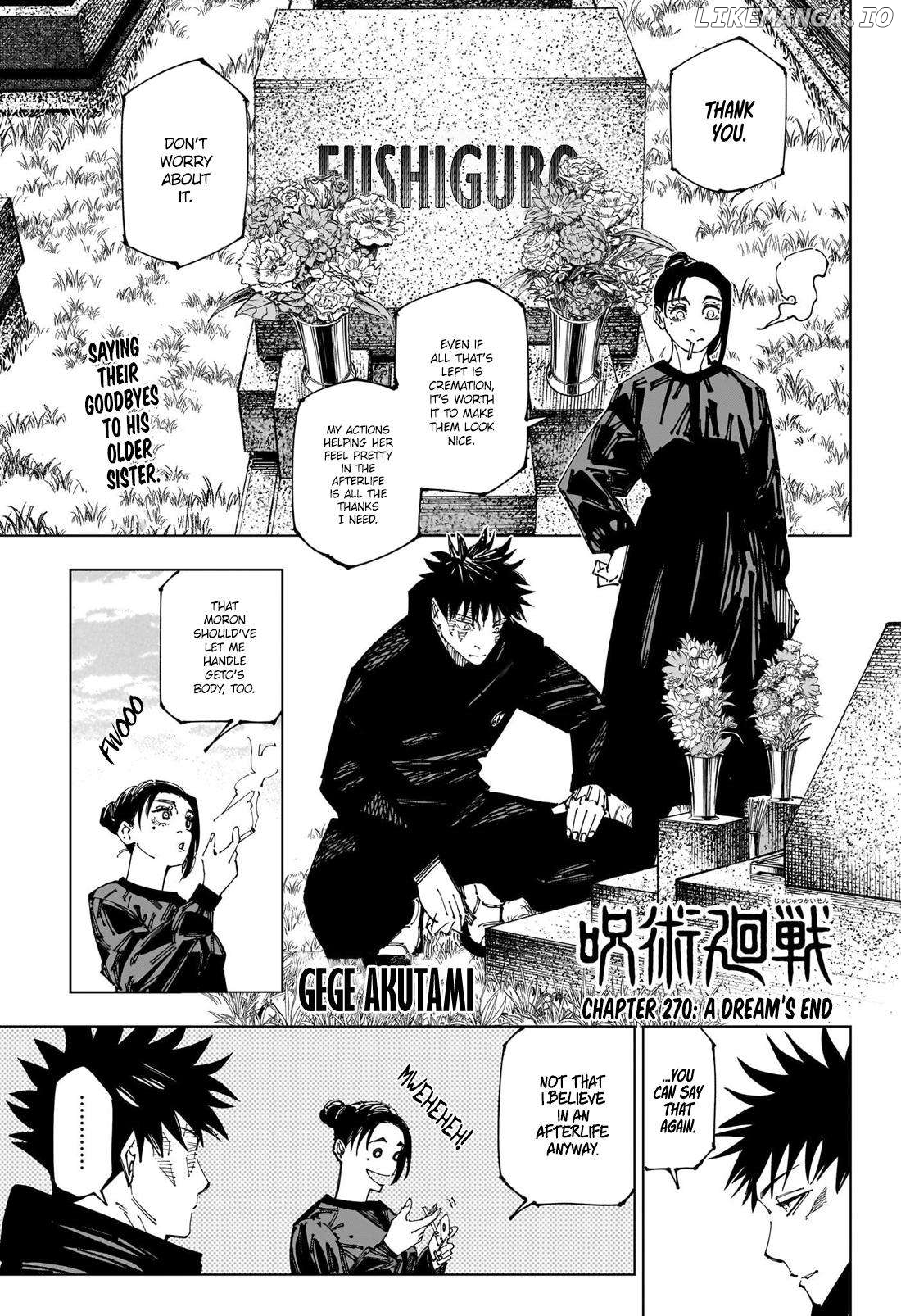 Read Jujutsu Kaisen En Manga Online