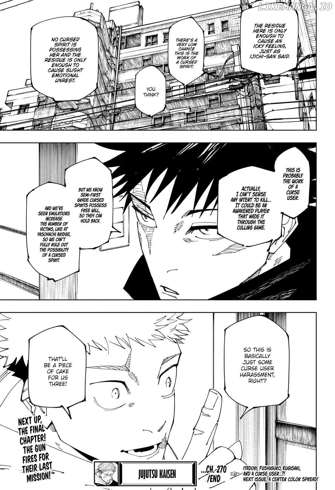 Read Jujutsu Kaisen En Manga Online