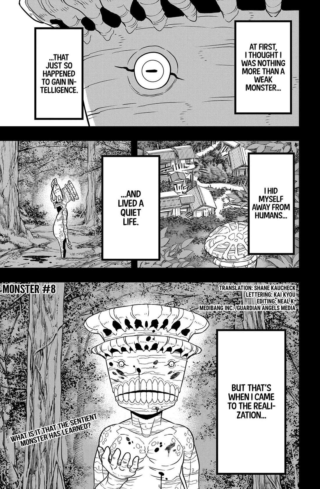 Read Kaiju No 8 En Manga Online