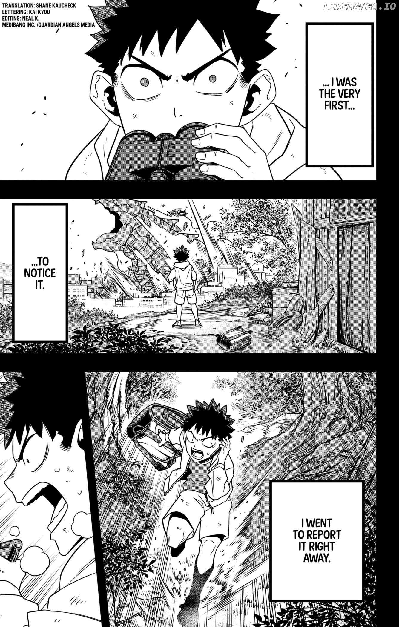 Read Kaiju No 8 En Manga Online