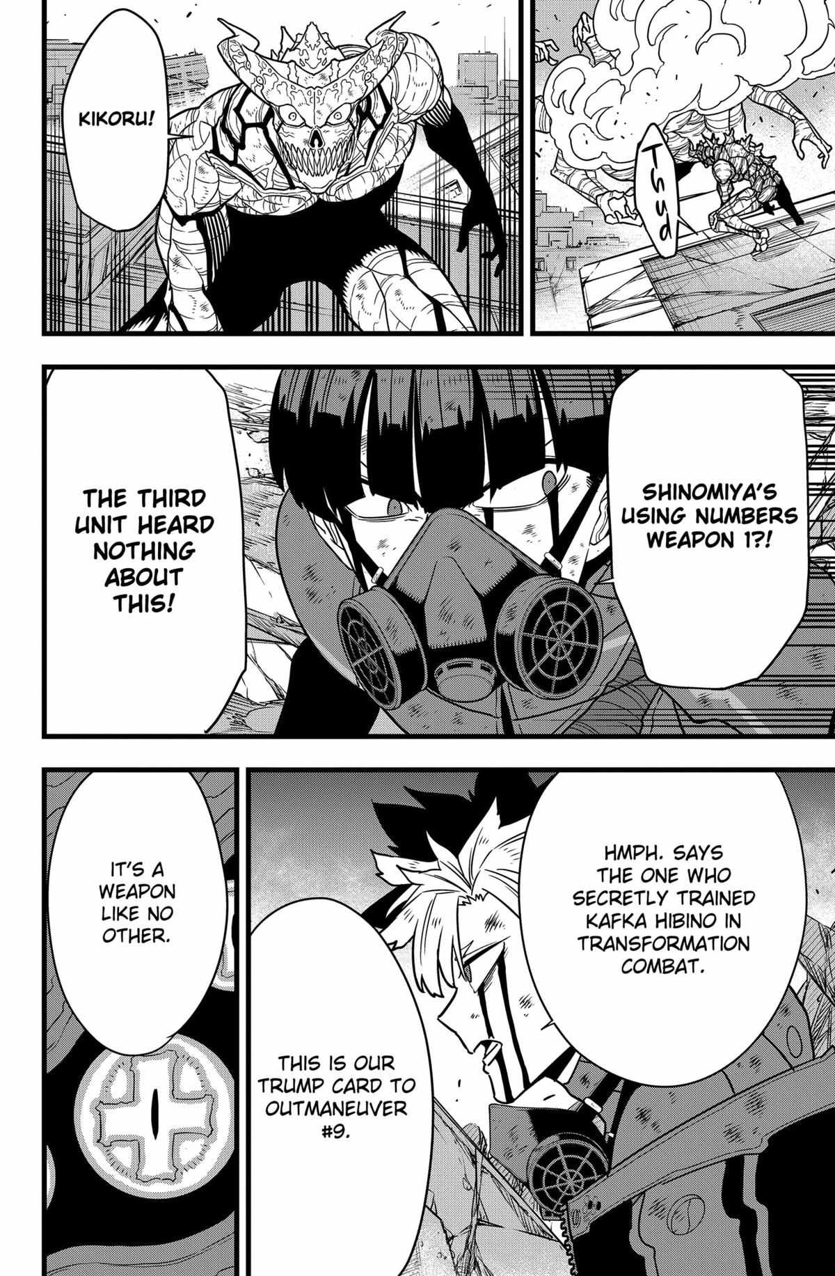 Read Kaiju No 8 En Manga Online