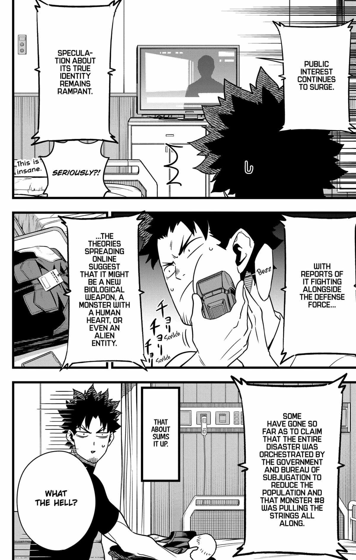 Read Kaiju No 8 En Manga Online