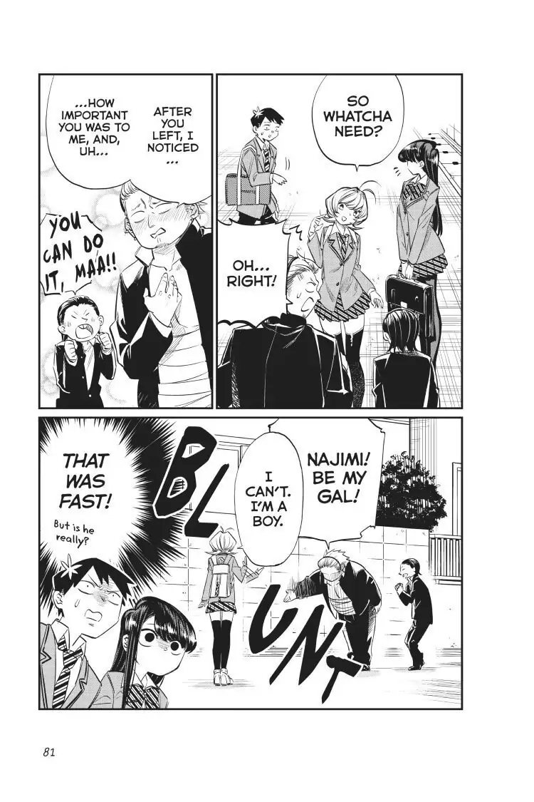 Read Komi san wa Komyushou Desu En Manga Online
