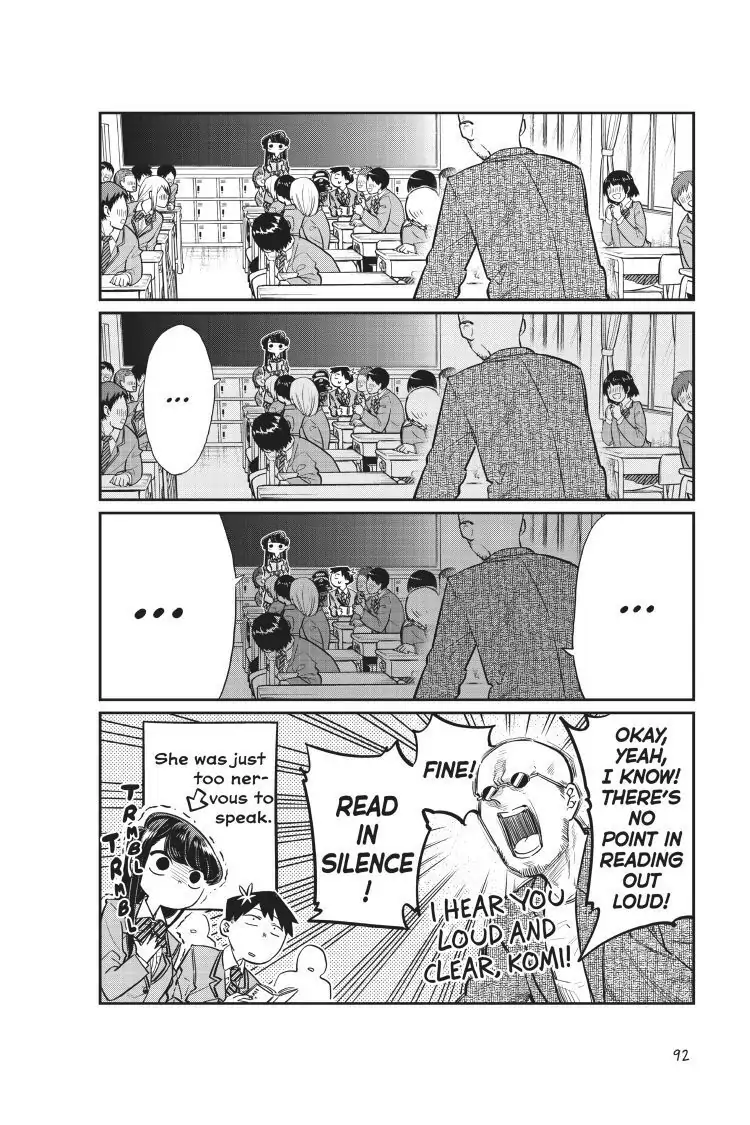 Read Komi san wa Komyushou Desu En Manga Online