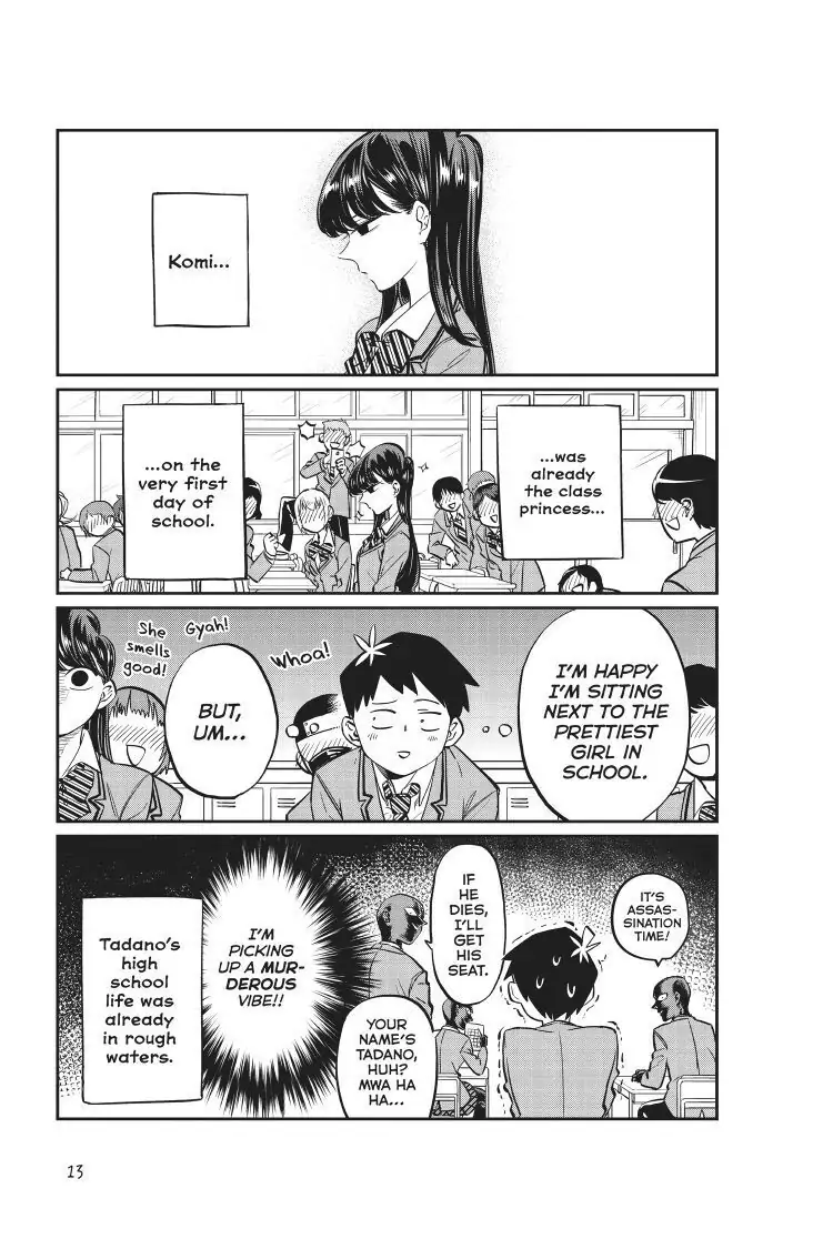 Read Komi san wa Komyushou Desu En Manga Online