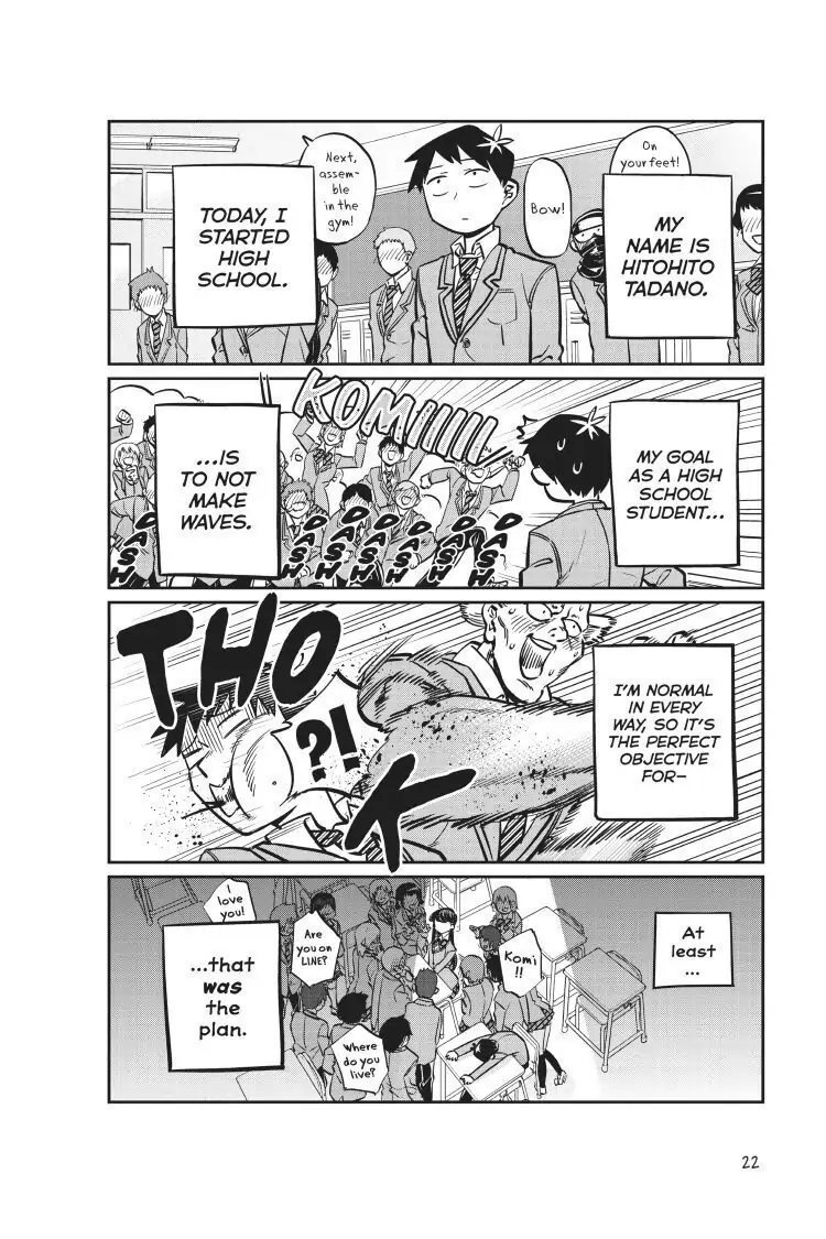 Read Komi san wa Komyushou Desu En Manga Online