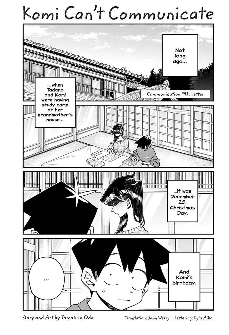 Read Komi san wa Komyushou Desu En Manga Online