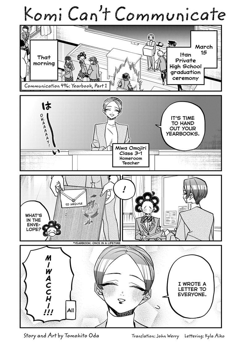 Read Komi san wa Komyushou Desu En Manga Online