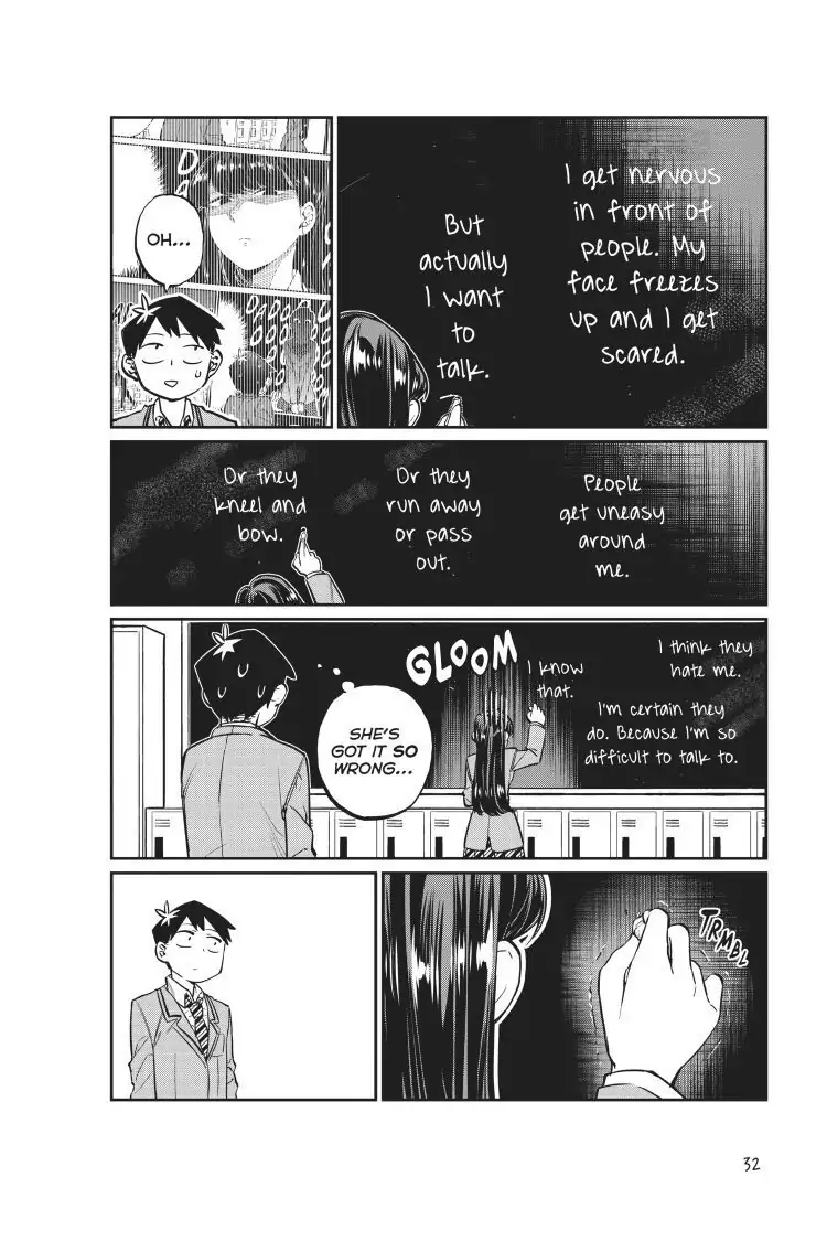 Read Komi san wa Komyushou Desu En Manga Online