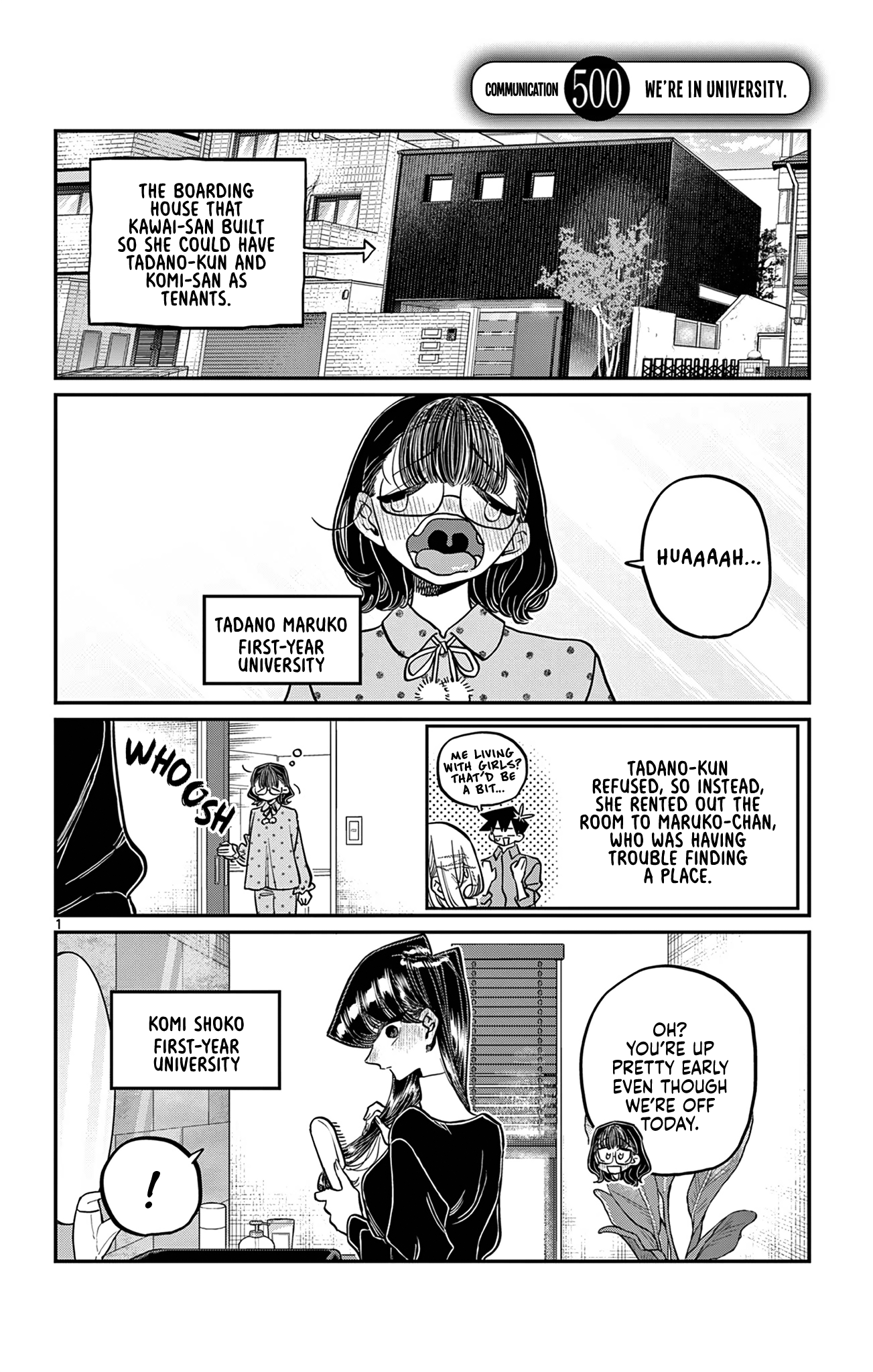 Read Komi san wa Komyushou Desu En Manga Online