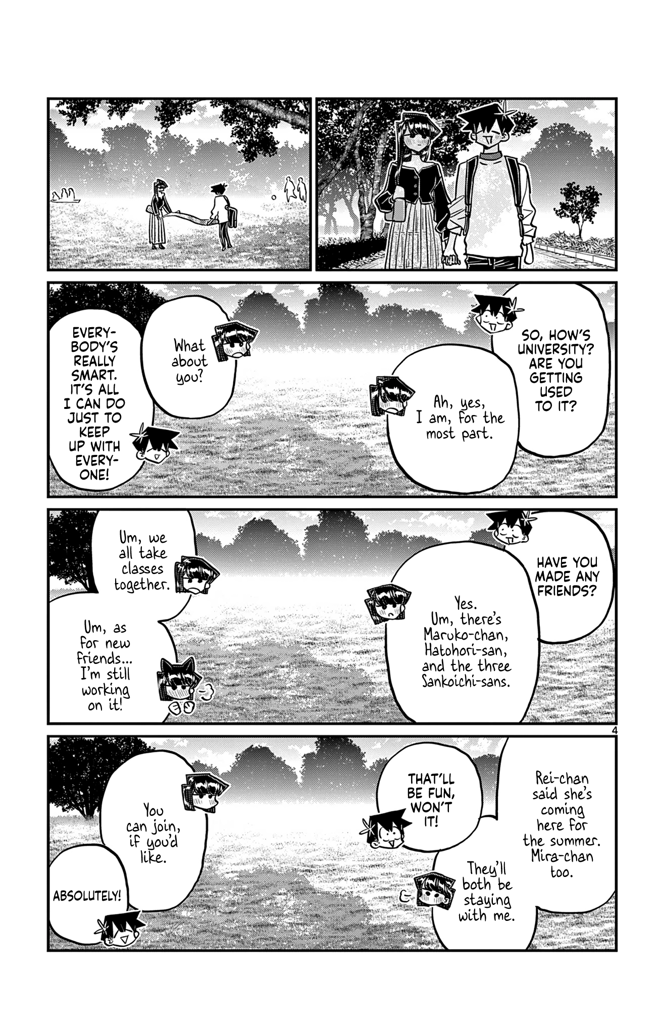 Read Komi san wa Komyushou Desu En Manga Online