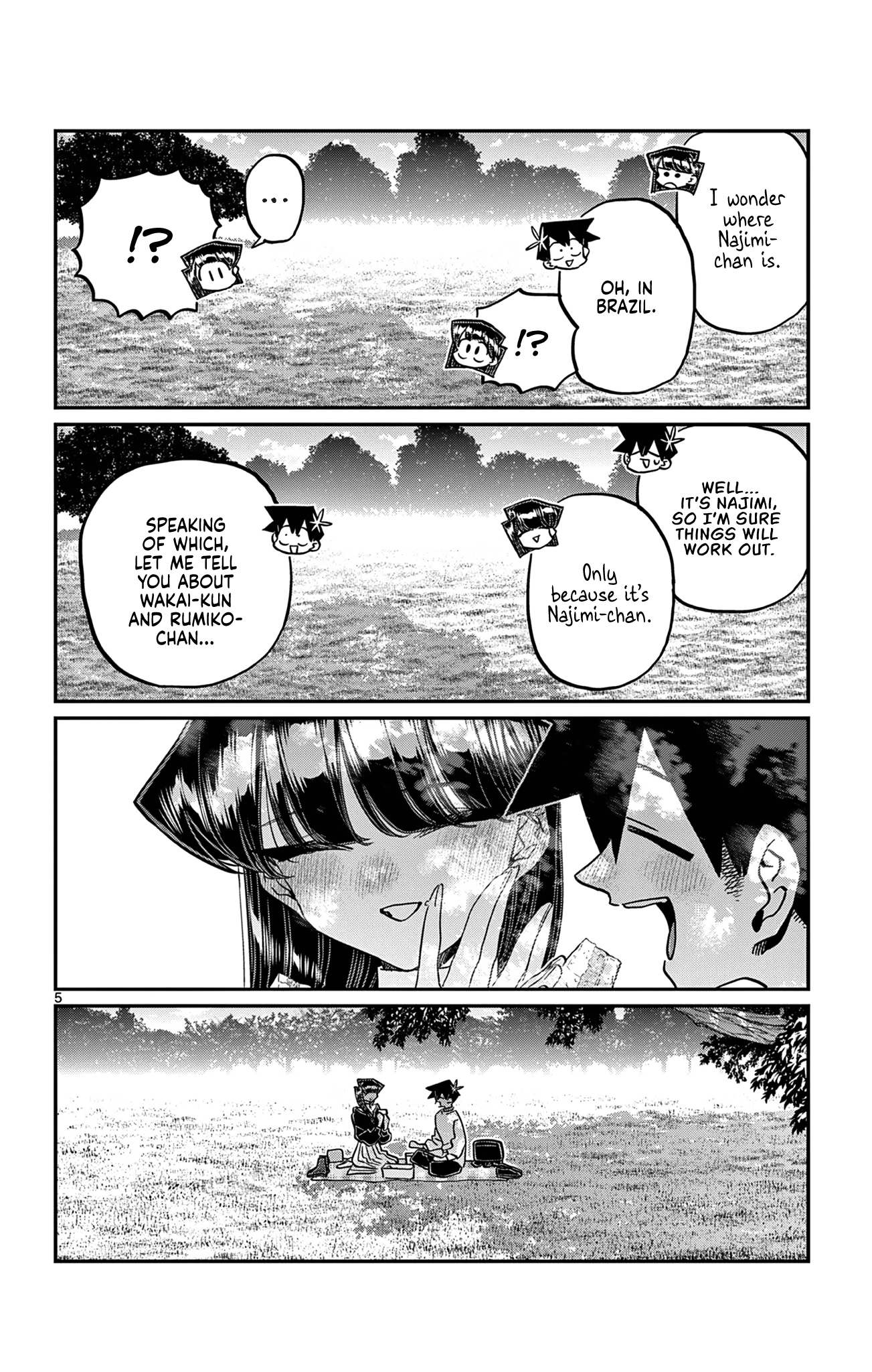 Read Komi san wa Komyushou Desu En Manga Online
