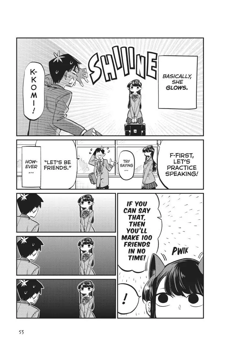 Read Komi san wa Komyushou Desu En Manga Online