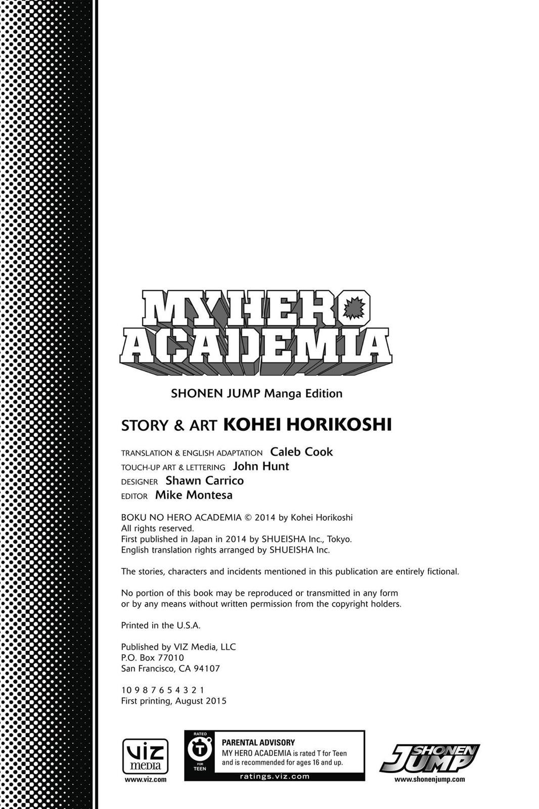 Read My Hero Academia En Manga Online