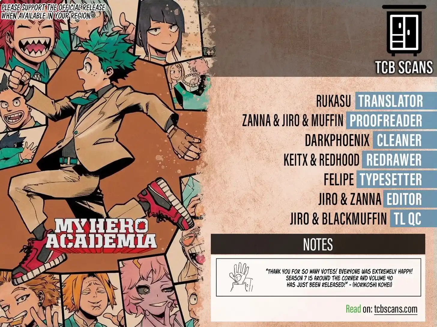 Read My Hero Academia En Manga Online