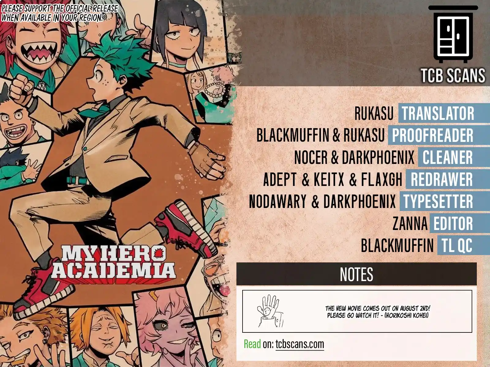 Read My Hero Academia En Manga Online