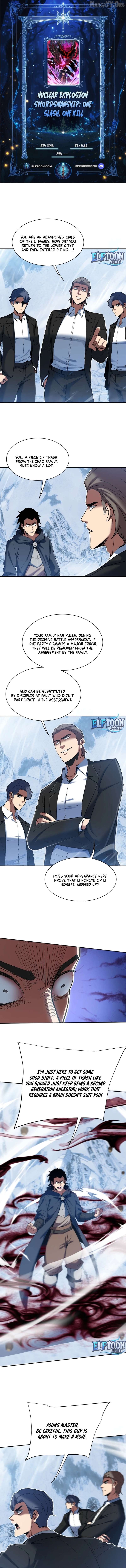 Read Nuclear Explosion Sword Technique I kill one with one sword En Manga Online