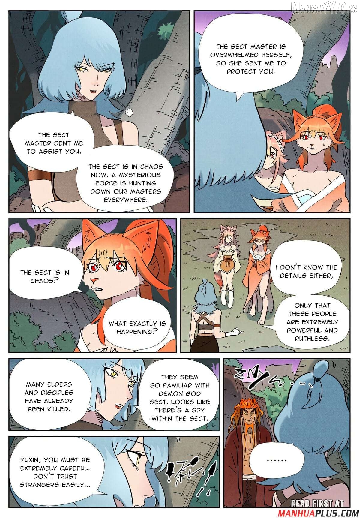 Read Tales of Demons and Gods En Manga Online