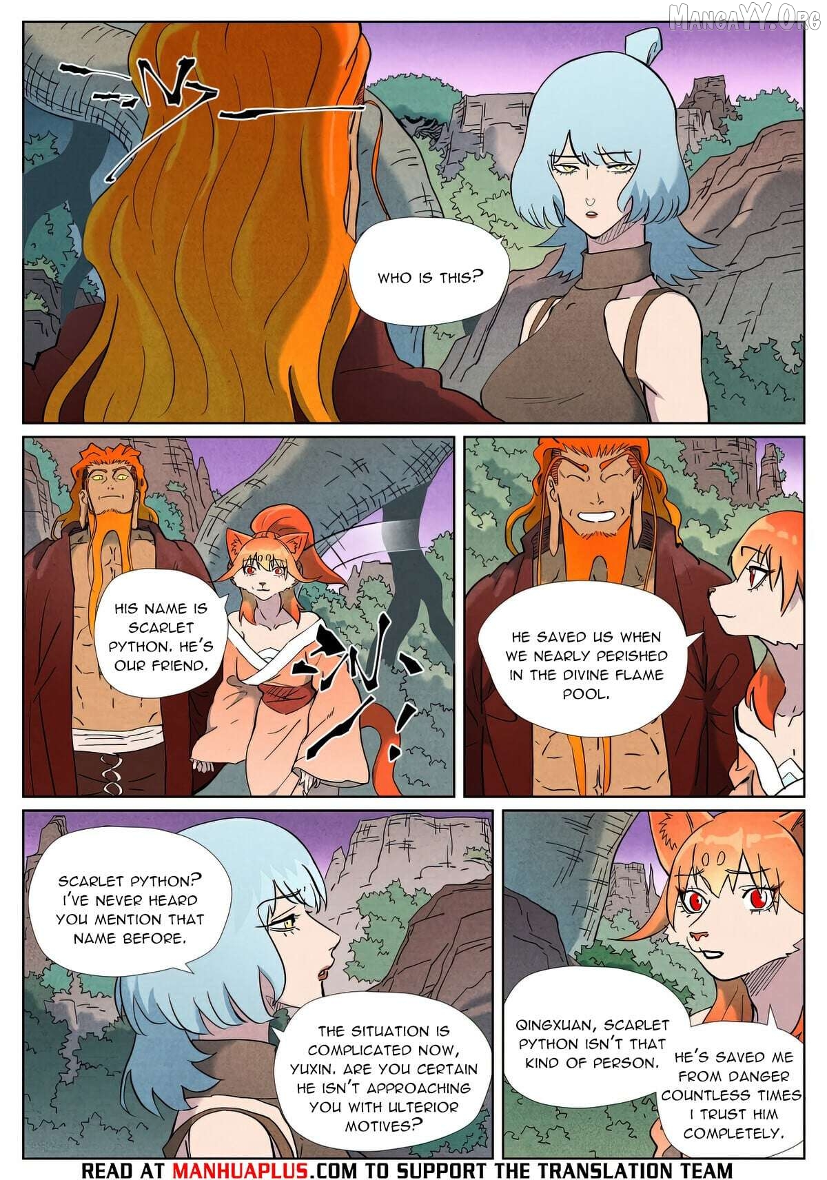 Read Tales of Demons and Gods En Manga Online