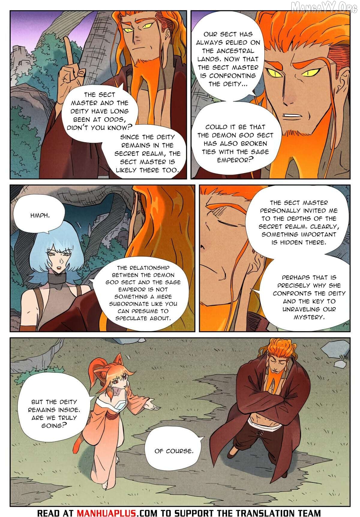 Read Tales of Demons and Gods En Manga Online