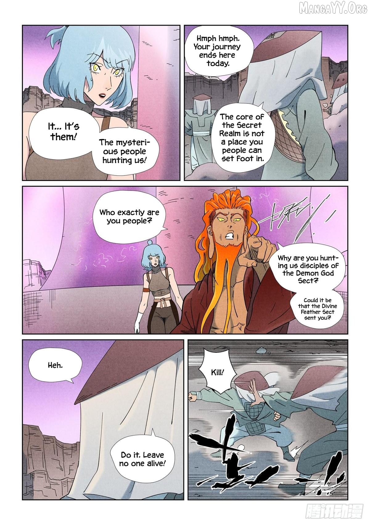 Read Tales of Demons and Gods En Manga Online
