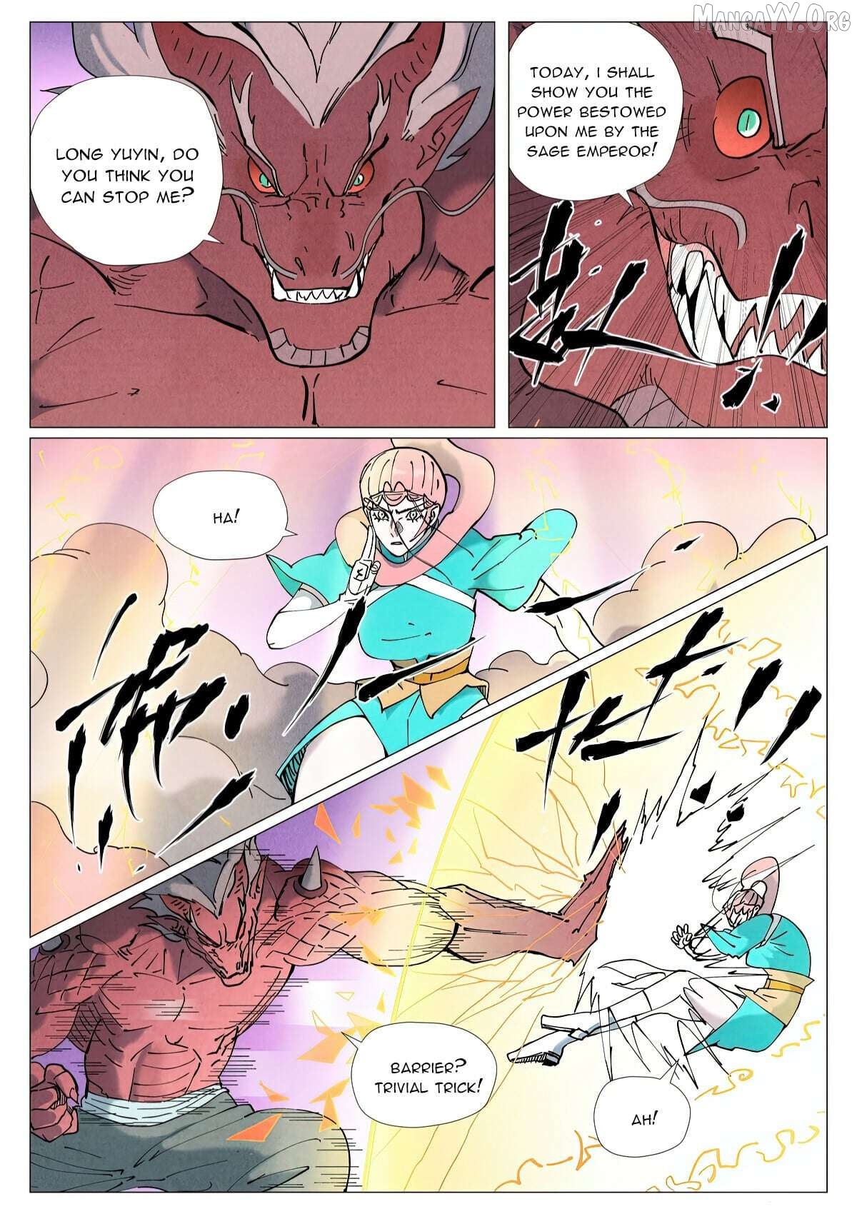Read Tales of Demons and Gods En Manga Online
