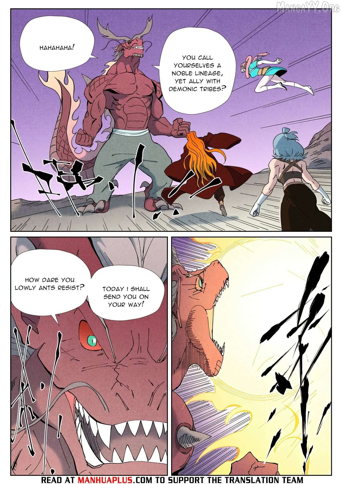 Read Tales of Demons and Gods En Manga Online