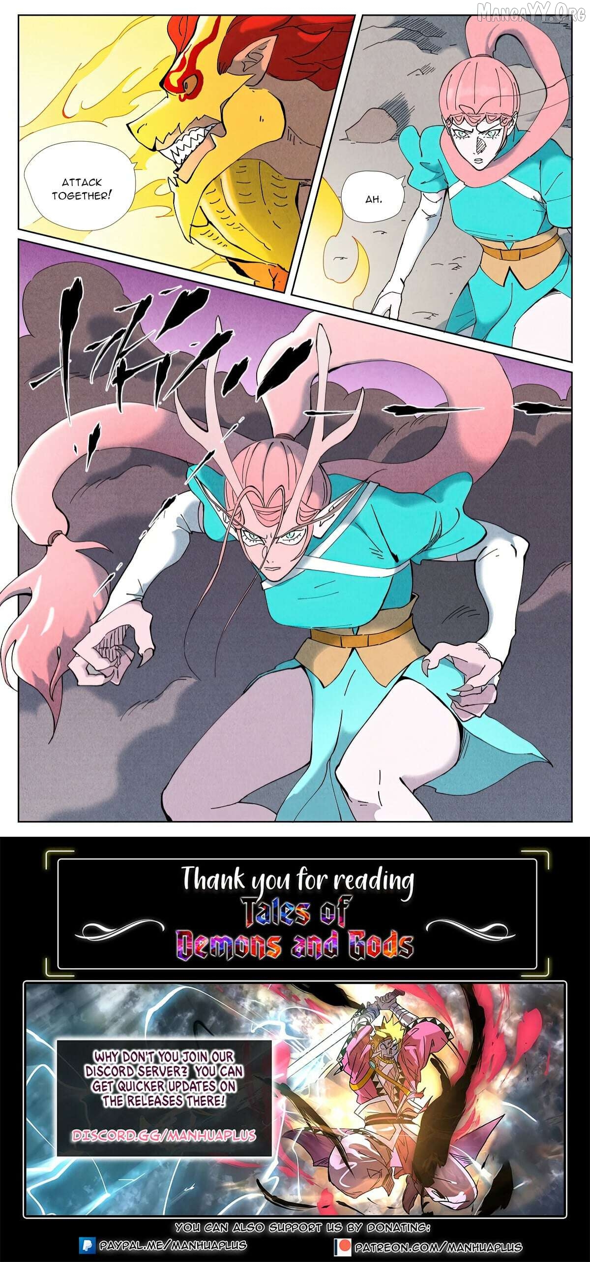 Read Tales of Demons and Gods En Manga Online
