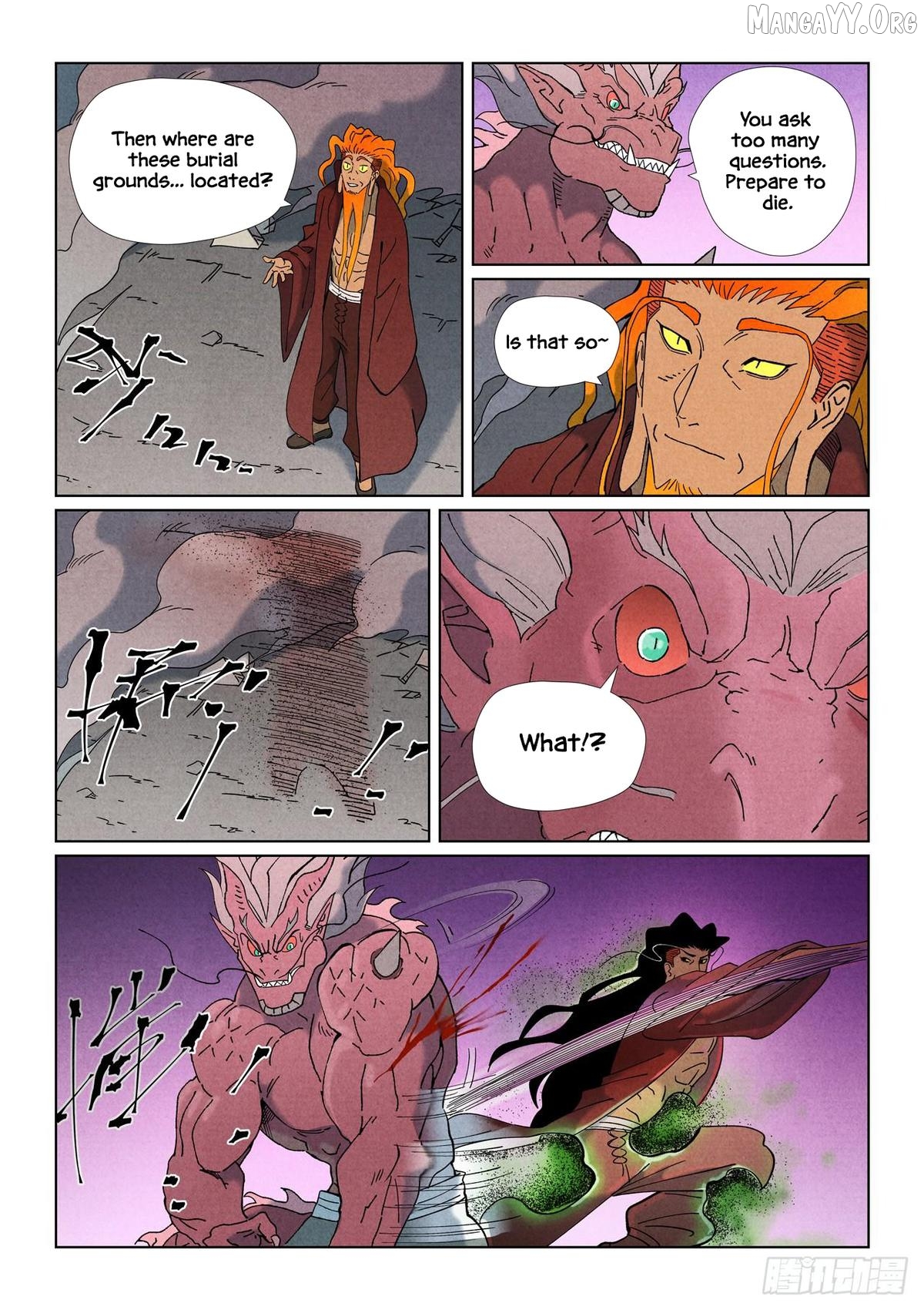Read Tales of Demons and Gods En Manga Online