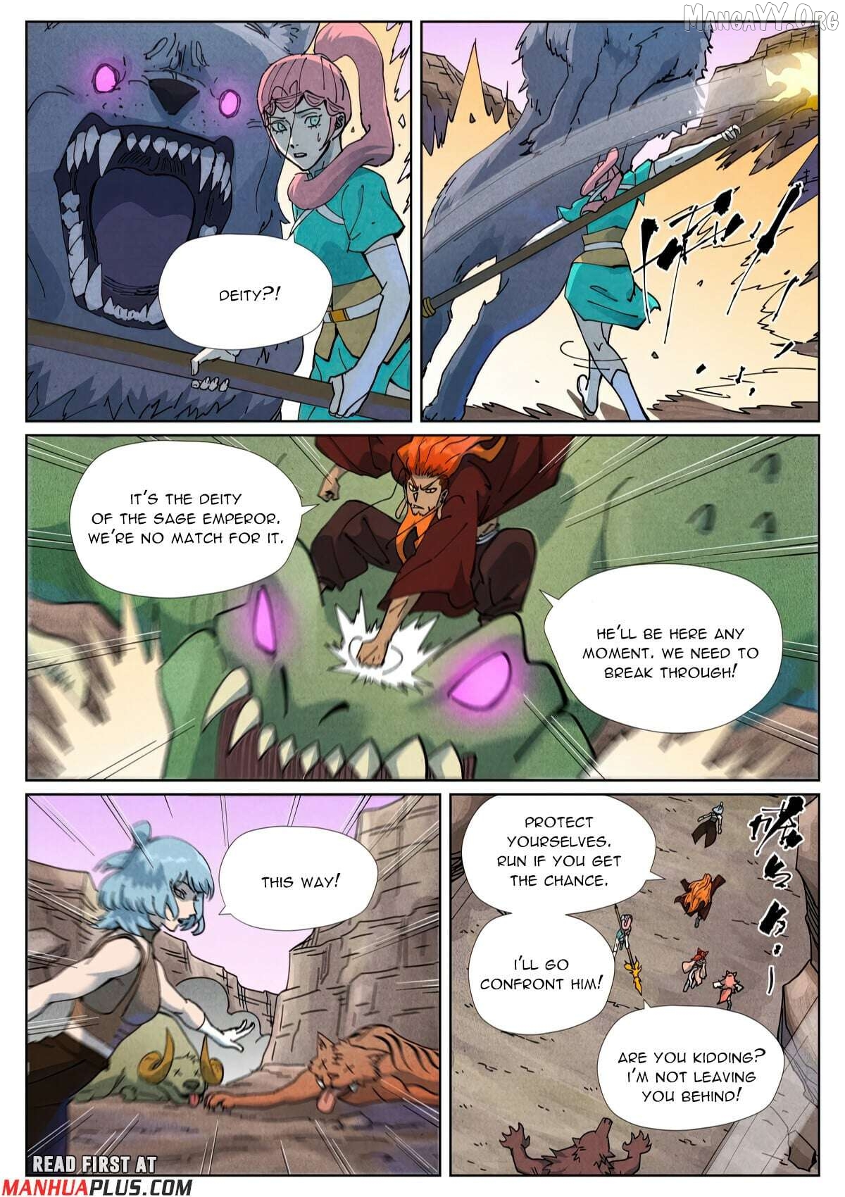 Read Tales of Demons and Gods En Manga Online