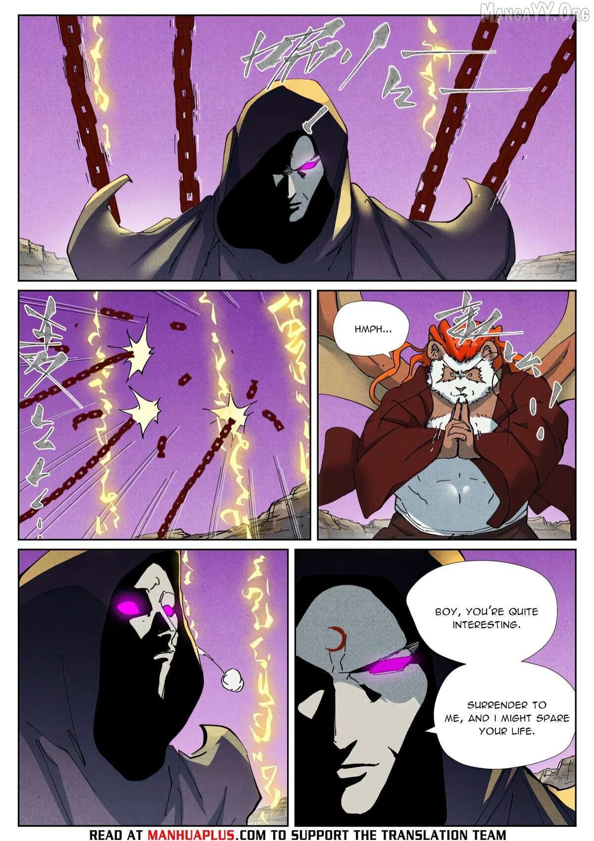 Read Tales of Demons and Gods En Manga Online