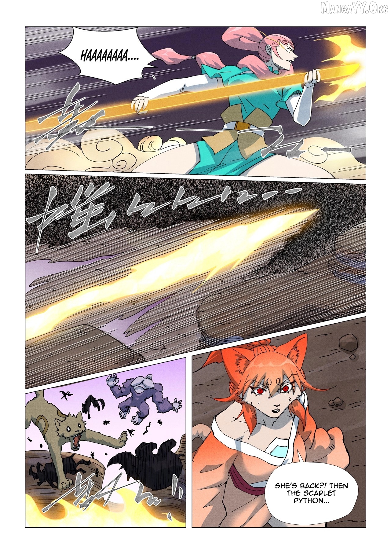 Read Tales of Demons and Gods En Manga Online
