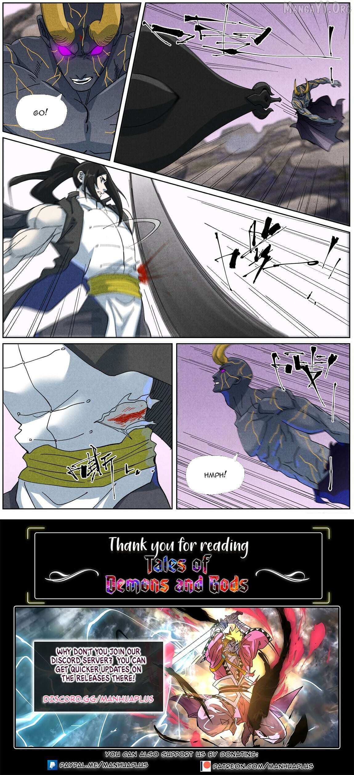 Read Tales of Demons and Gods En Manga Online