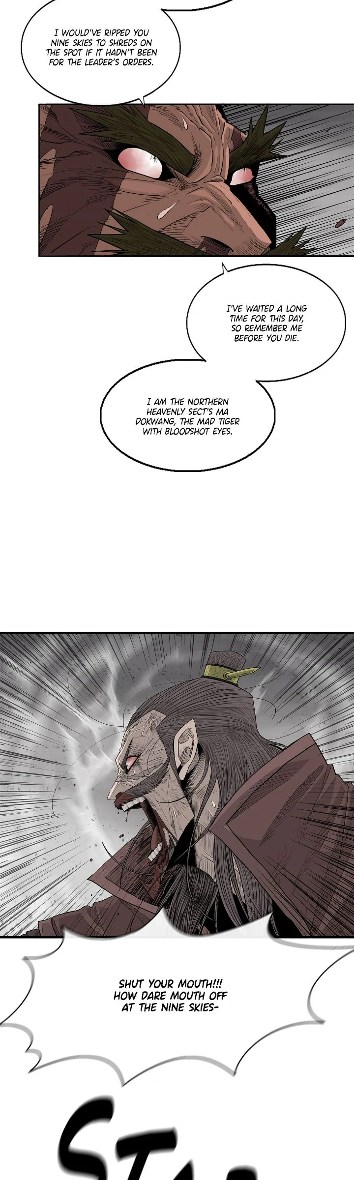 Read The Legend of the Northern Blade En Manga Online